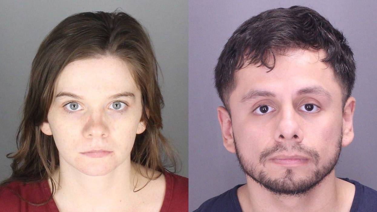 Kimberly Ann McGarry, left, and Cleyde Murillo
