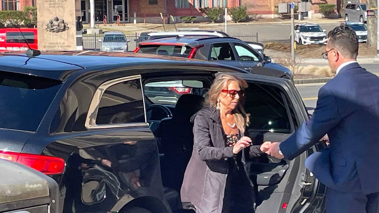Kimberly Sullivan, 56, of Waterbury, outside Waterbury Superior Court, 3/28/25