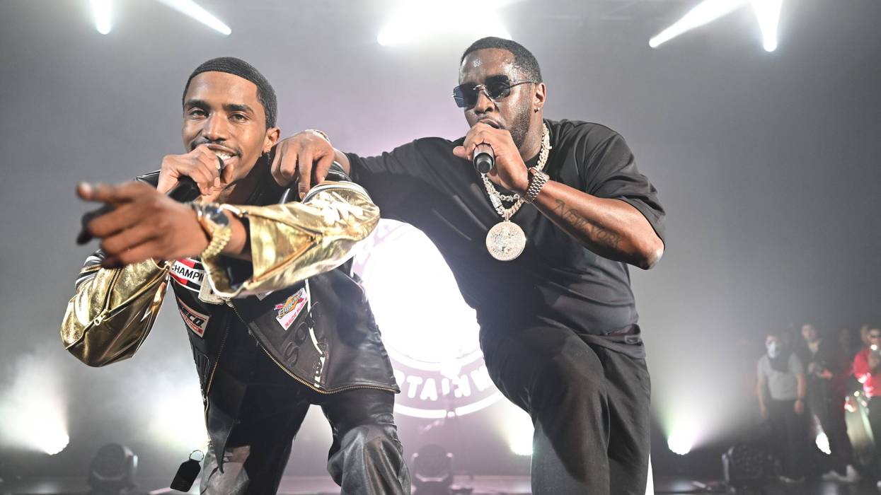 'King' Combs and Diddy perform at O2 Shepherd's Bush Empire in a special one night only event at O2 Shepherd's Bush Empire on November 07, 2023 in London, England.