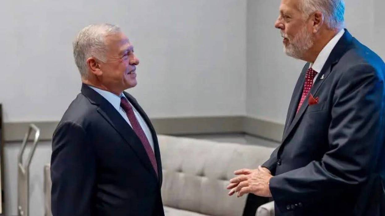 King of Jordan visits Arlington ahead of World Cup match against Argentina