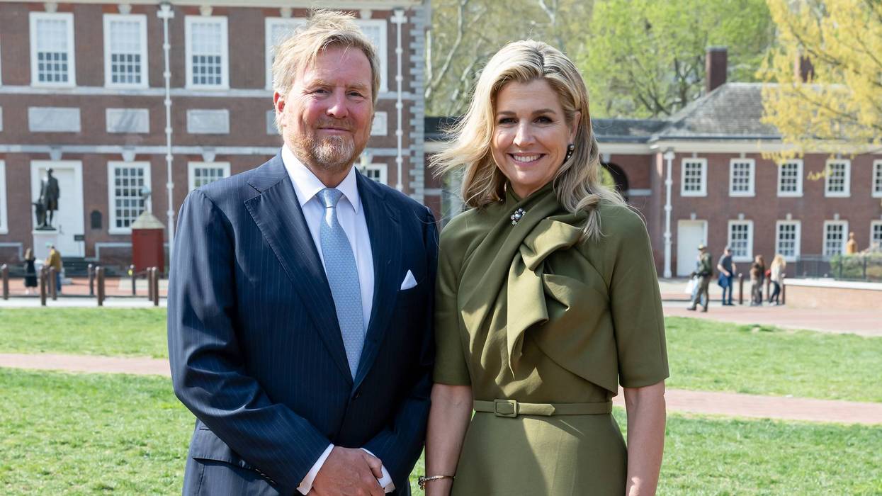 King and queen of Netherlands make diplomatic visit to Philadelphia