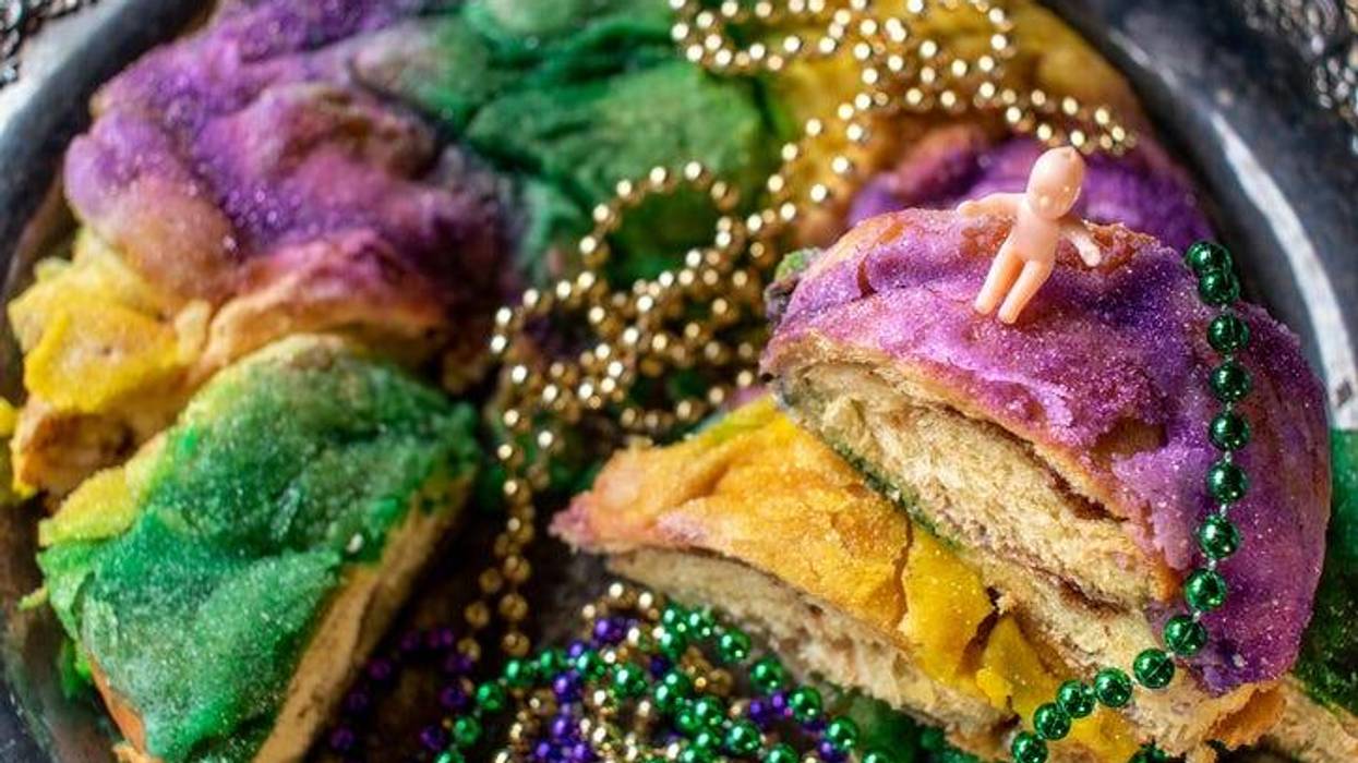 Kings Cake for Mardi Gras
