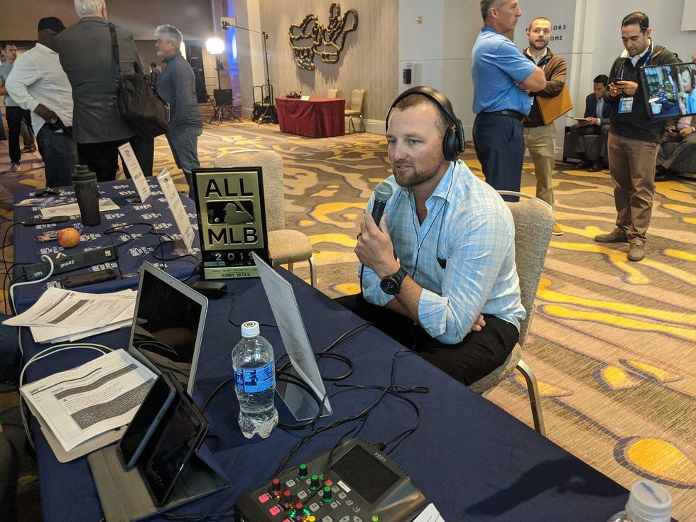 Kirby Yates With Gwynn & Chris
