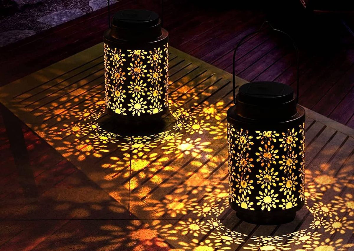 Kiss of Death Retro Hanging Solar Lanterns