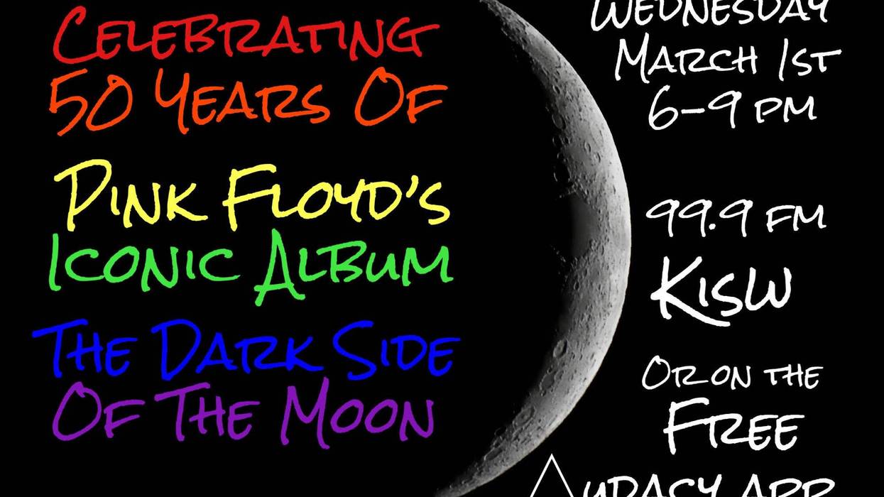KISW Celebrating 50 Years of The Dark Side of the Moon, Wed March 1st at 6-9pm