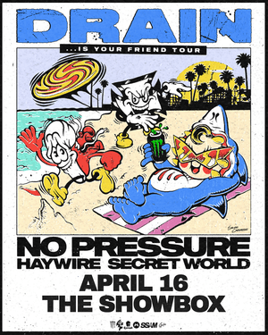 KISW Metal Shop Presents DRAIN at The Showbox