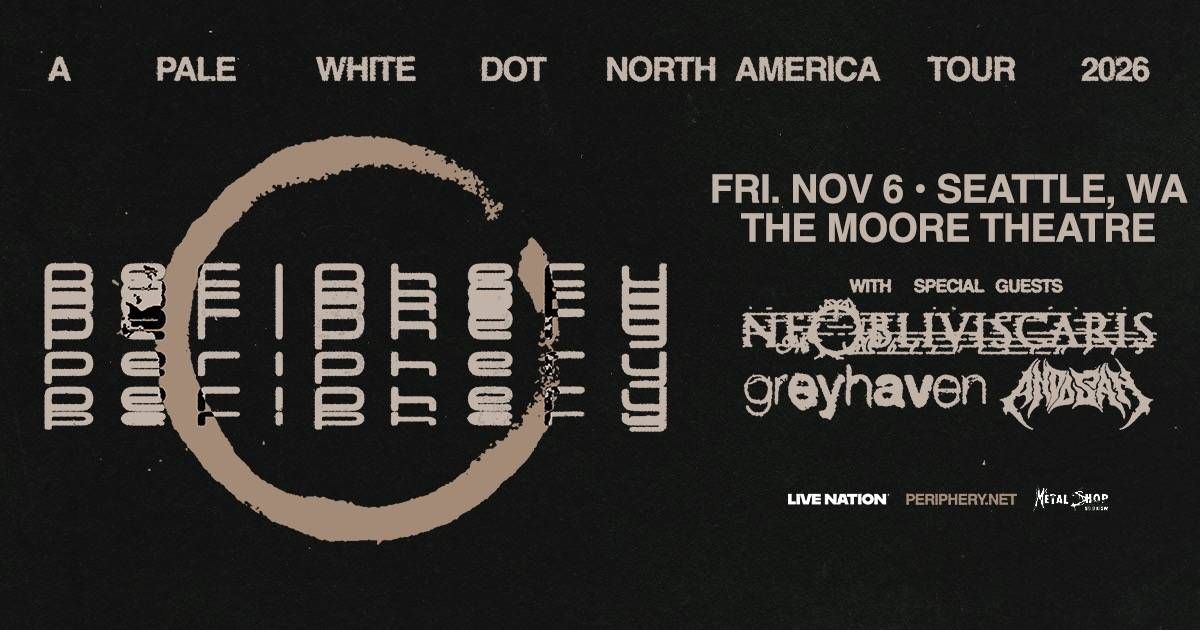 KISW Metal Shop Presents Periphery at The Moore Theatre