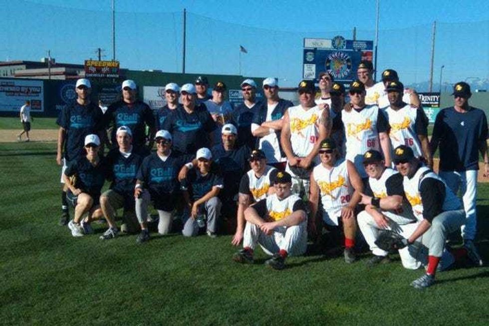 KISW softball players