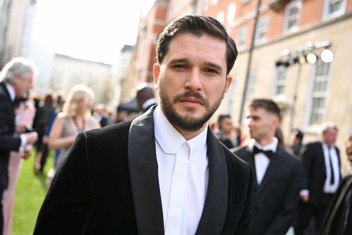 Kit Harington attends The Olivier Awards 2022 with MasterCard at the Royal Albert Hall on April 10, 2022 in London, England