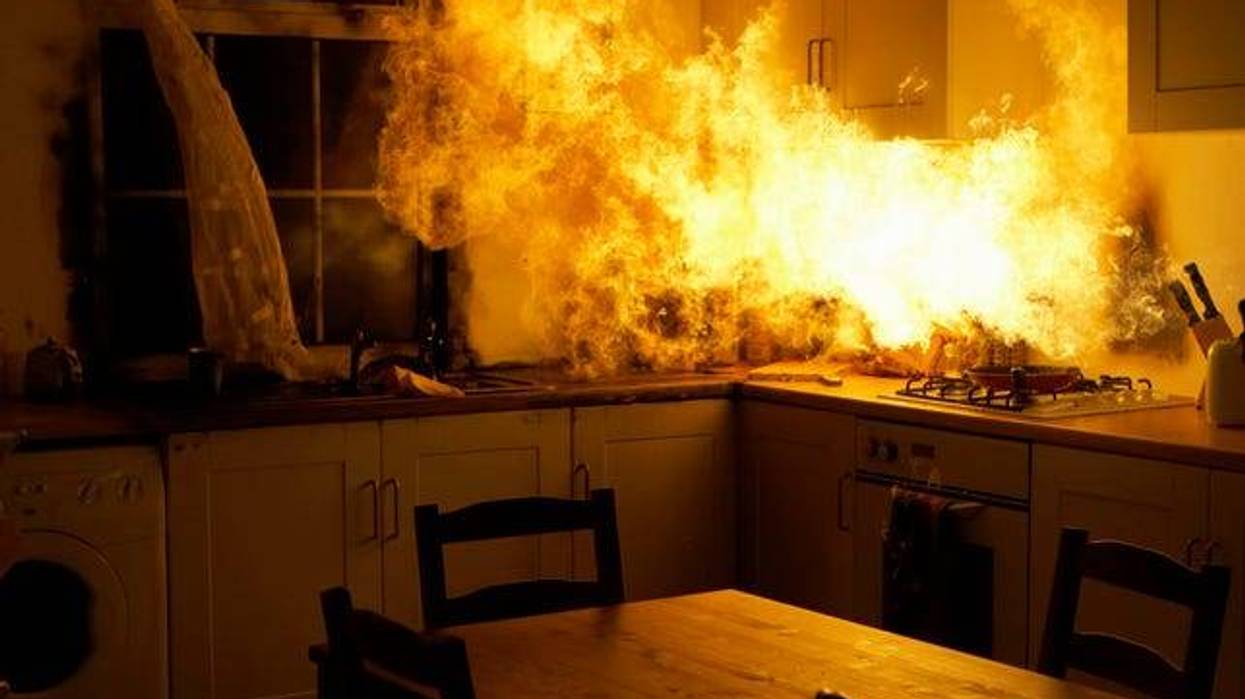 Kitchen fire