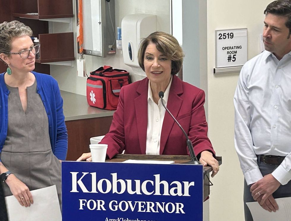 Sen. Klobuchar unveils plan for a major healthcare overhaul amid bid for the governorship