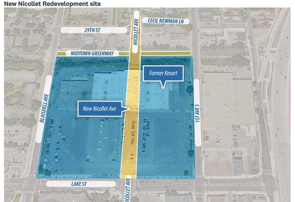 Kmart, Lake Street, Nicollet Avenue, Minneapolis