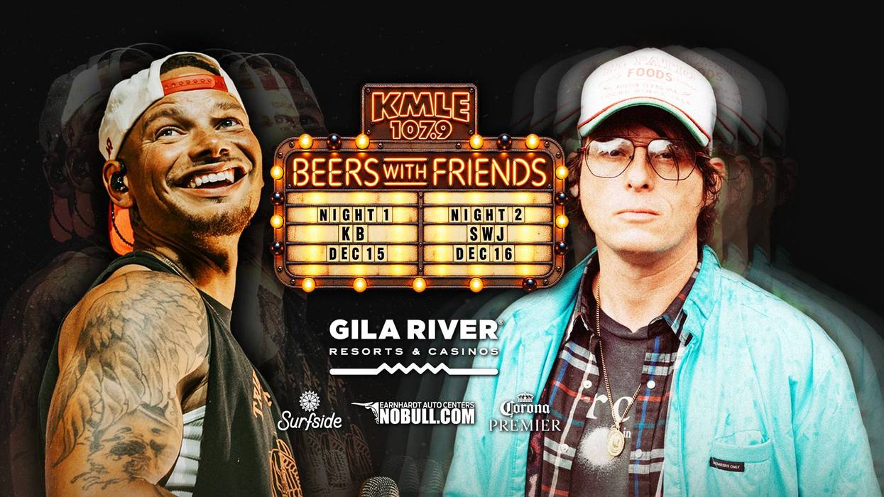 KMLE 107.9's Beers With Friends ft. Kane Brown (Dec 15) & Stephen Wilson Jr (Dec 16) at Gila River!