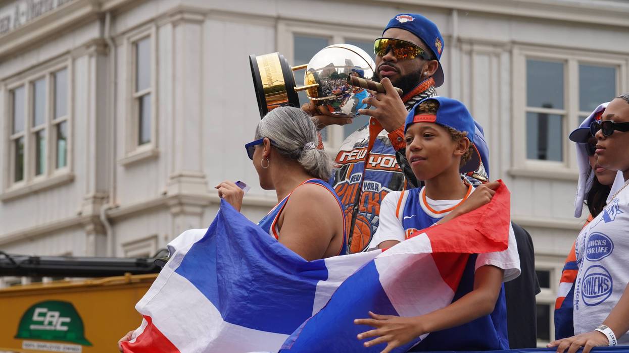 Knicks Championship Parade Basketball