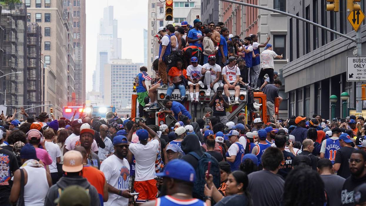 Knicks Championship Parade Basketball