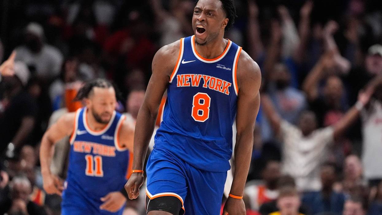 Knicks Hawks Basketball
