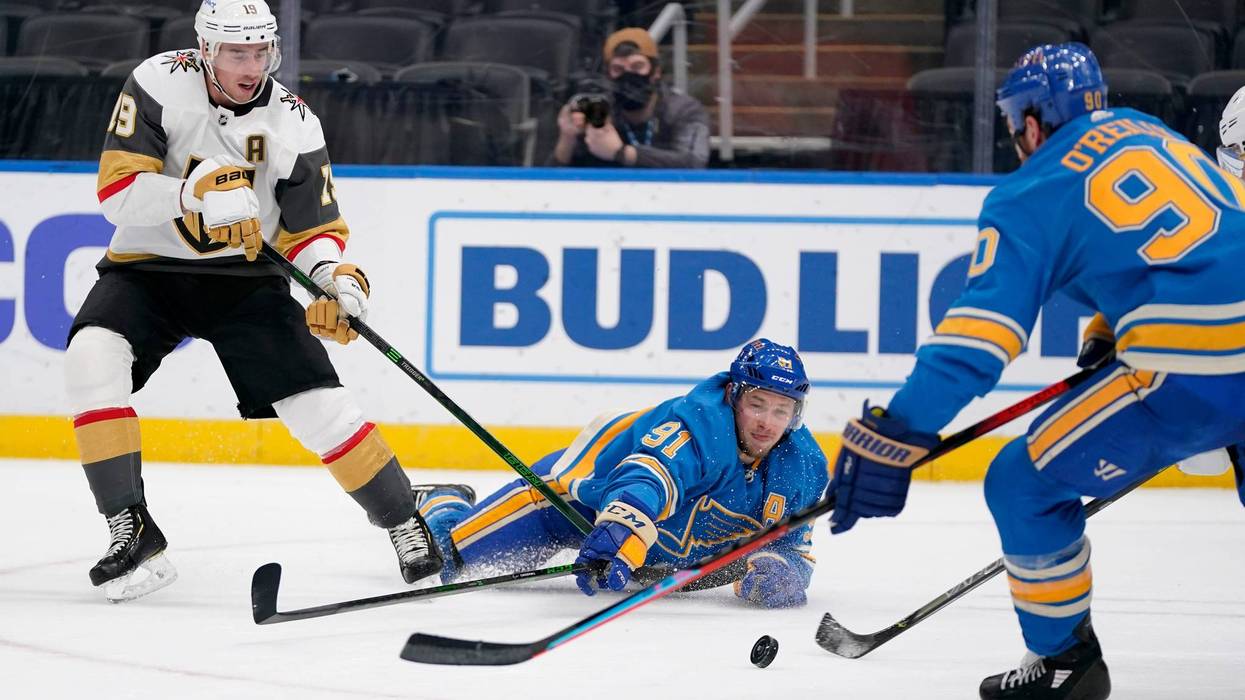 Knights Blues Hockey