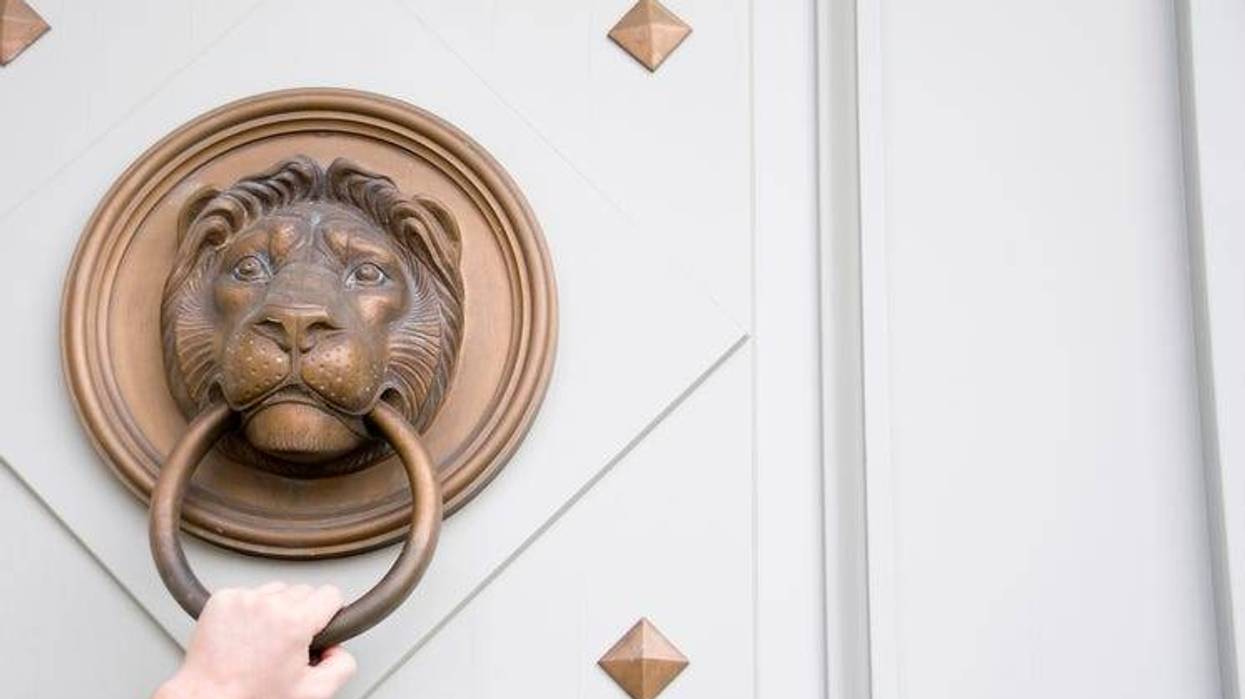 Knock on the door