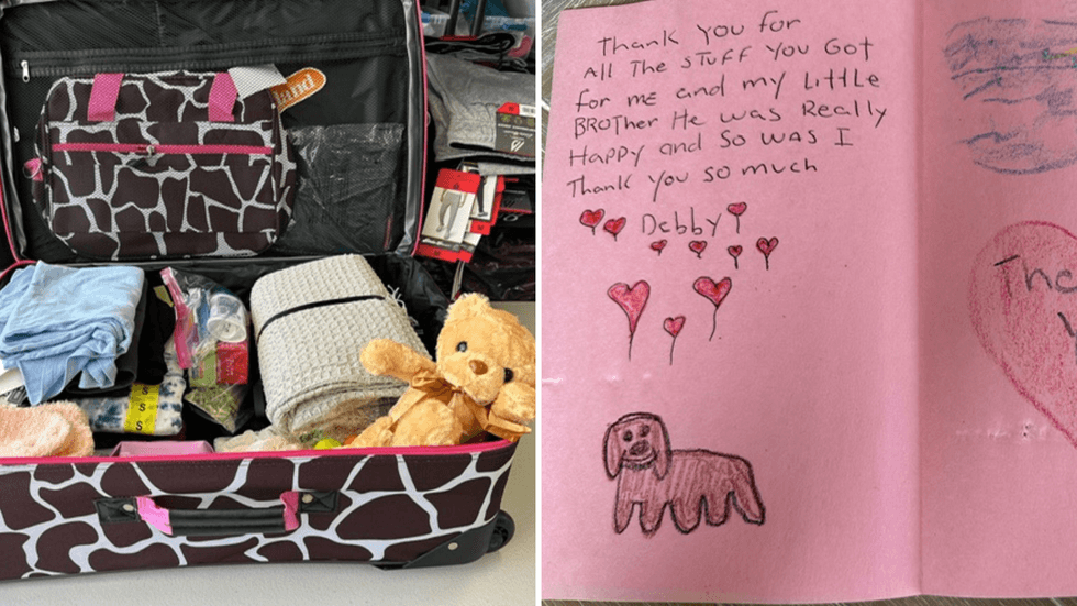 KNX Hero: Bringing hope - and suitcases - to SoCal