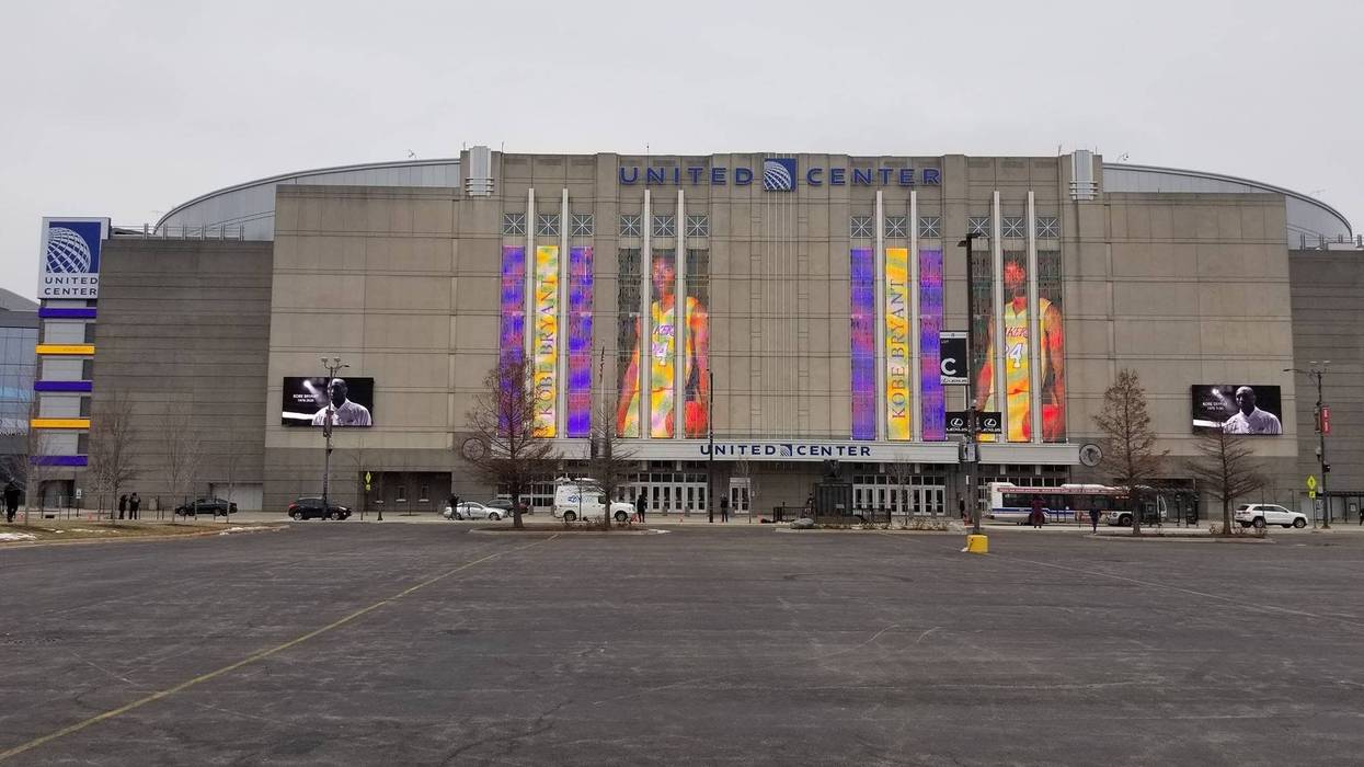 Kobe Bryant tribute at United Center