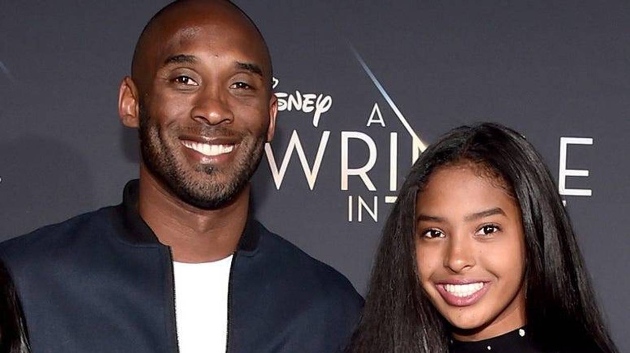 Kobe Bryant y Natalia Bryant