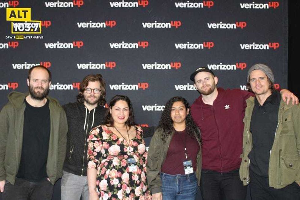 KONGOS Meet & Greet in The Verizon Artist Lounge