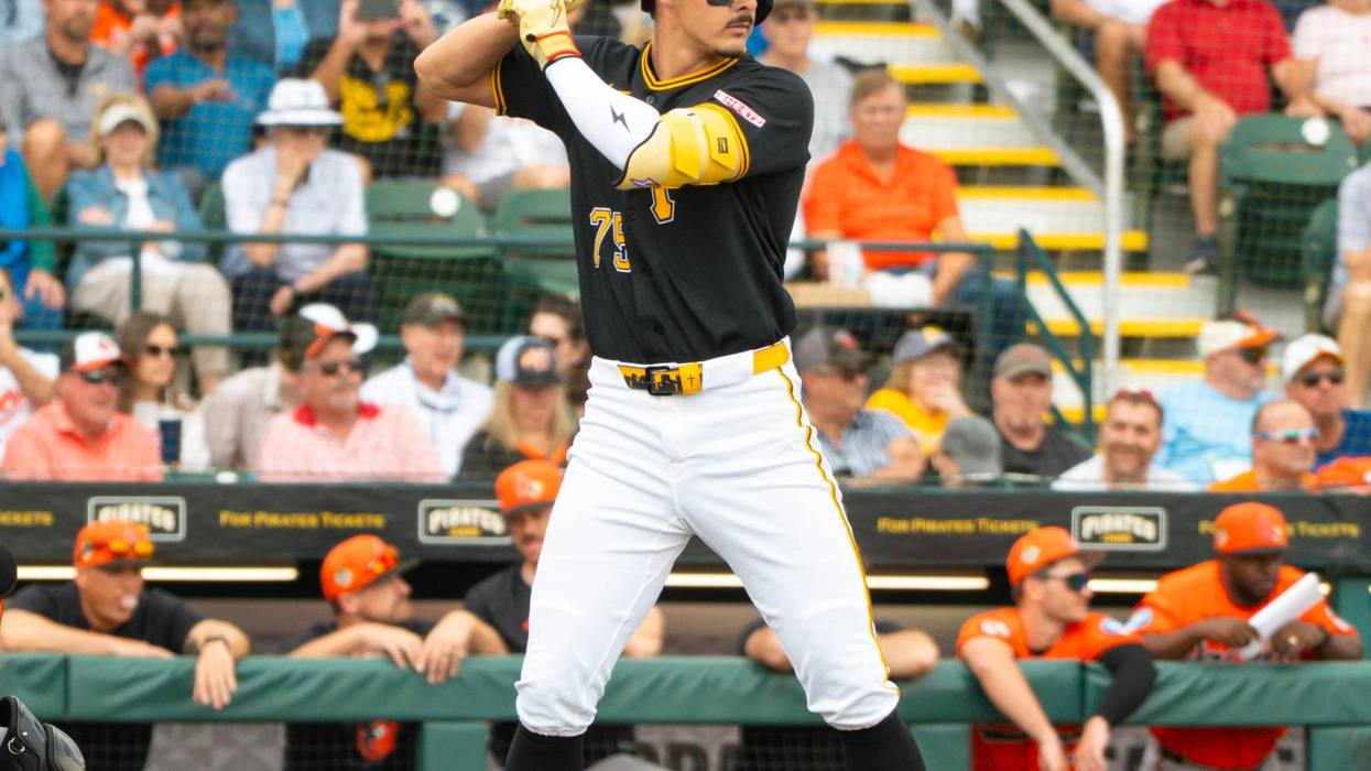 Konnor Griffin batting