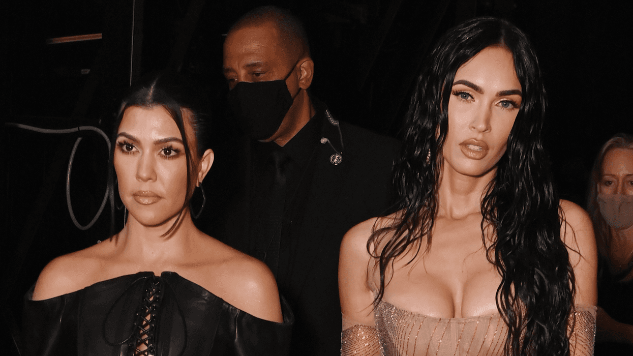 Kourtney Kardashian and Megan Fox