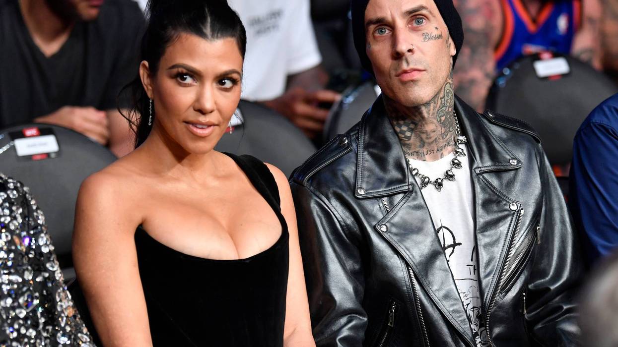 Kourtney Kardashian Travis Barker