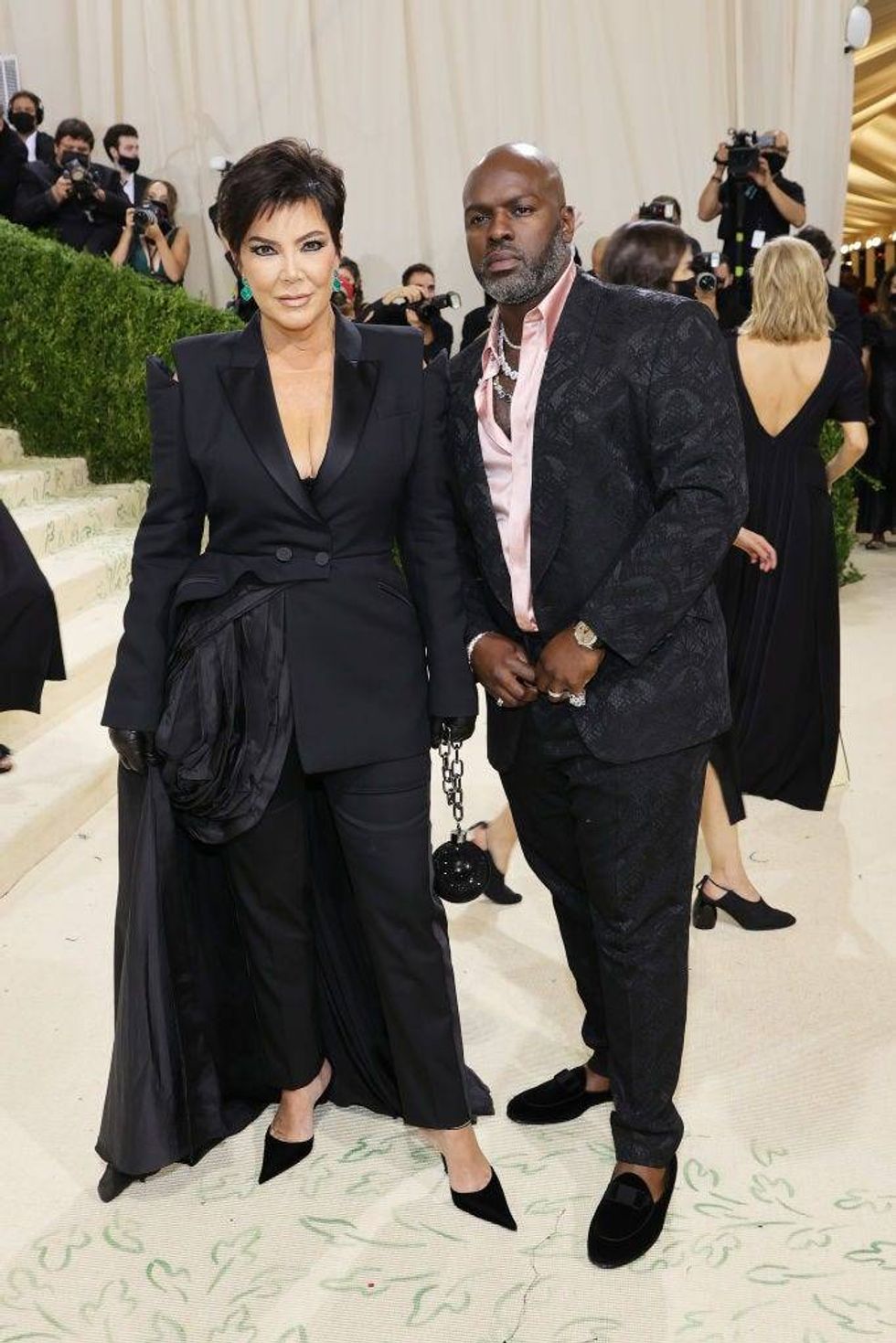 Kris Jenner and Corey Gamble