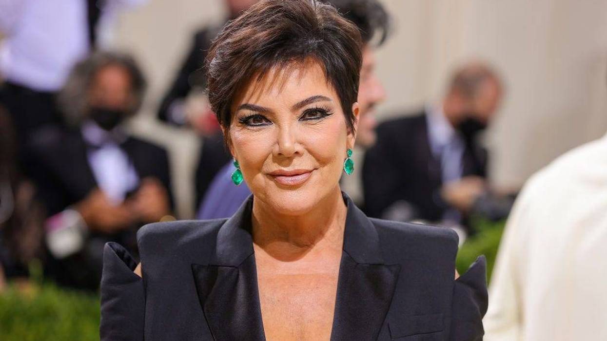 Kris Jenner attends The 2021 Met Gala Celebrating In America: A Lexicon Of Fashion at Metropolitan Museum of Art on September 13, 2021 in New York City