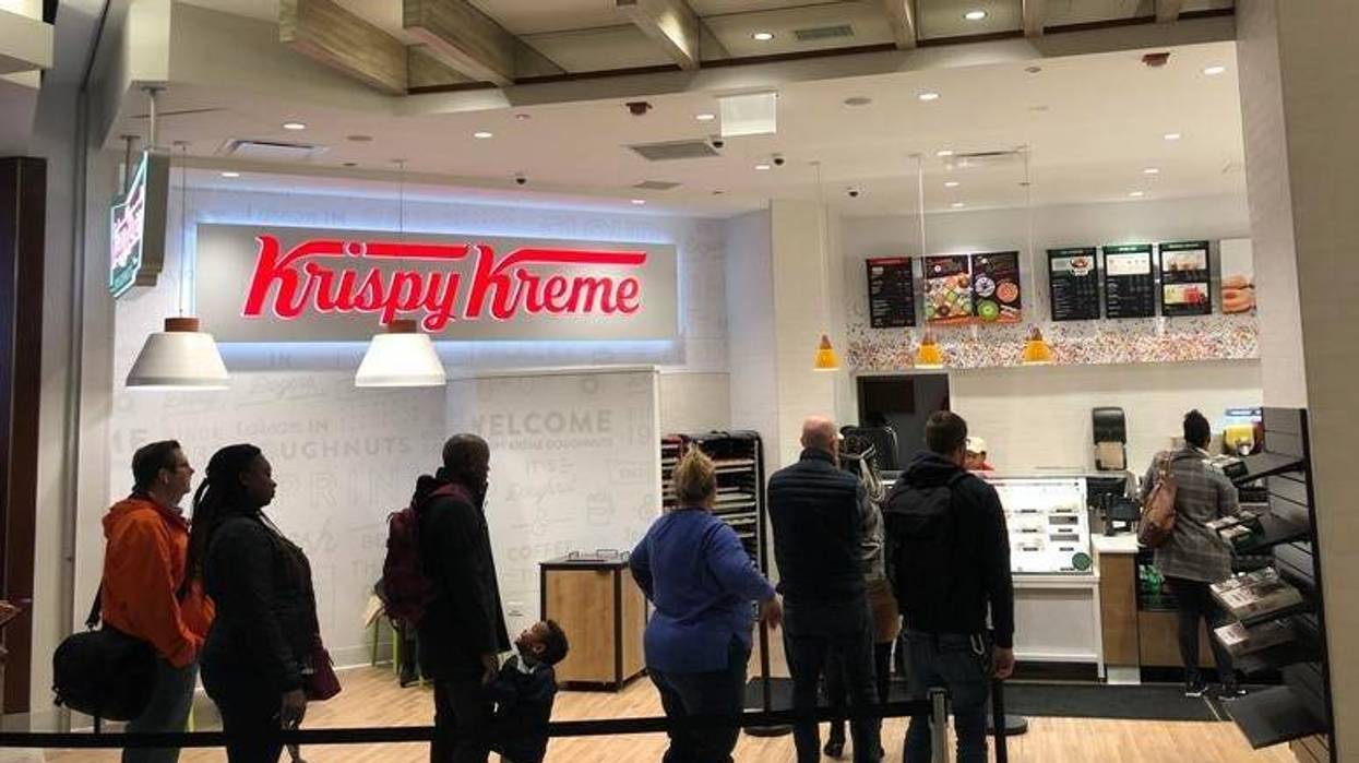 Krispy Kreme announced Tuesday the opening of its first downtown Chicago location in Block 37.