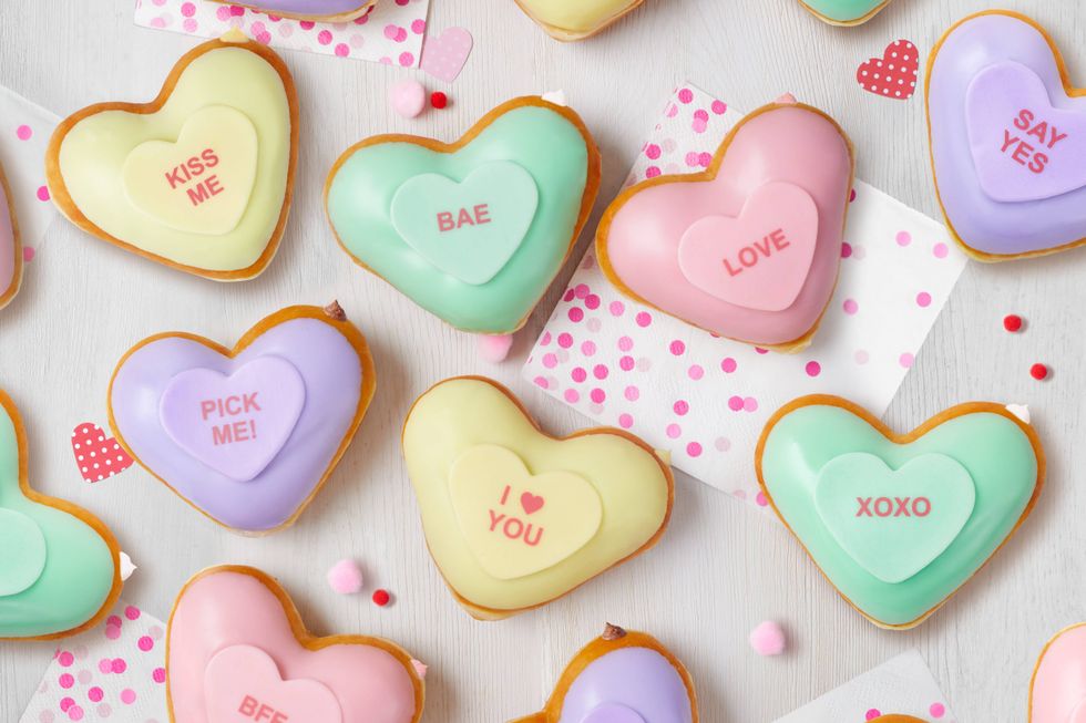 Say 'I Love You' With Krispy Kreme's Conversation Doughnuts This Valentine's Day
