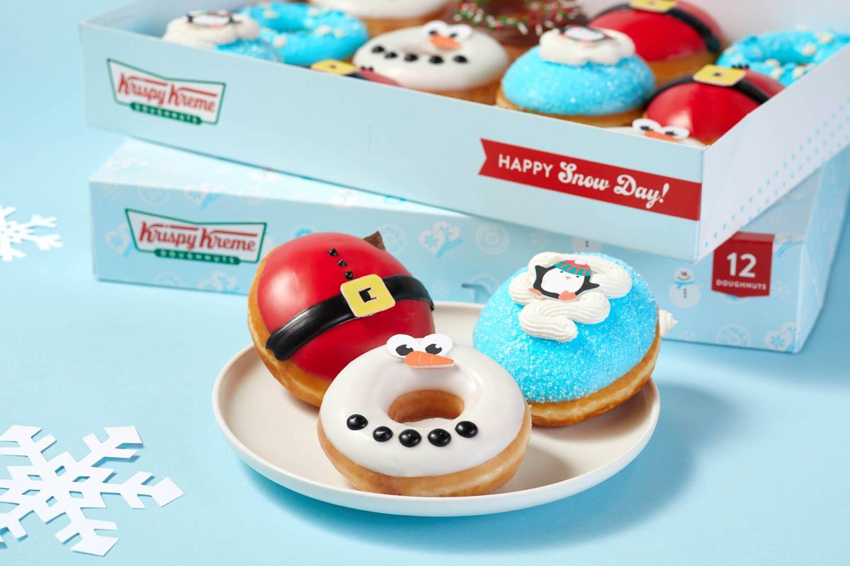 Krispy Kreme holiday doughnuts