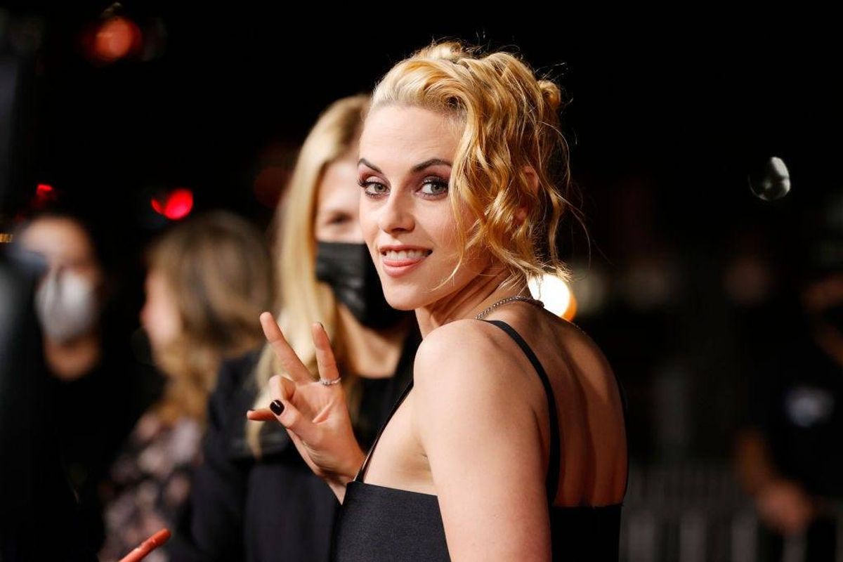 Kristen Stewart attends the Los Angeles premiere of Neon's "Spencer" at DGA Theater Complex on October 26, 2021 in Los Angeles, California