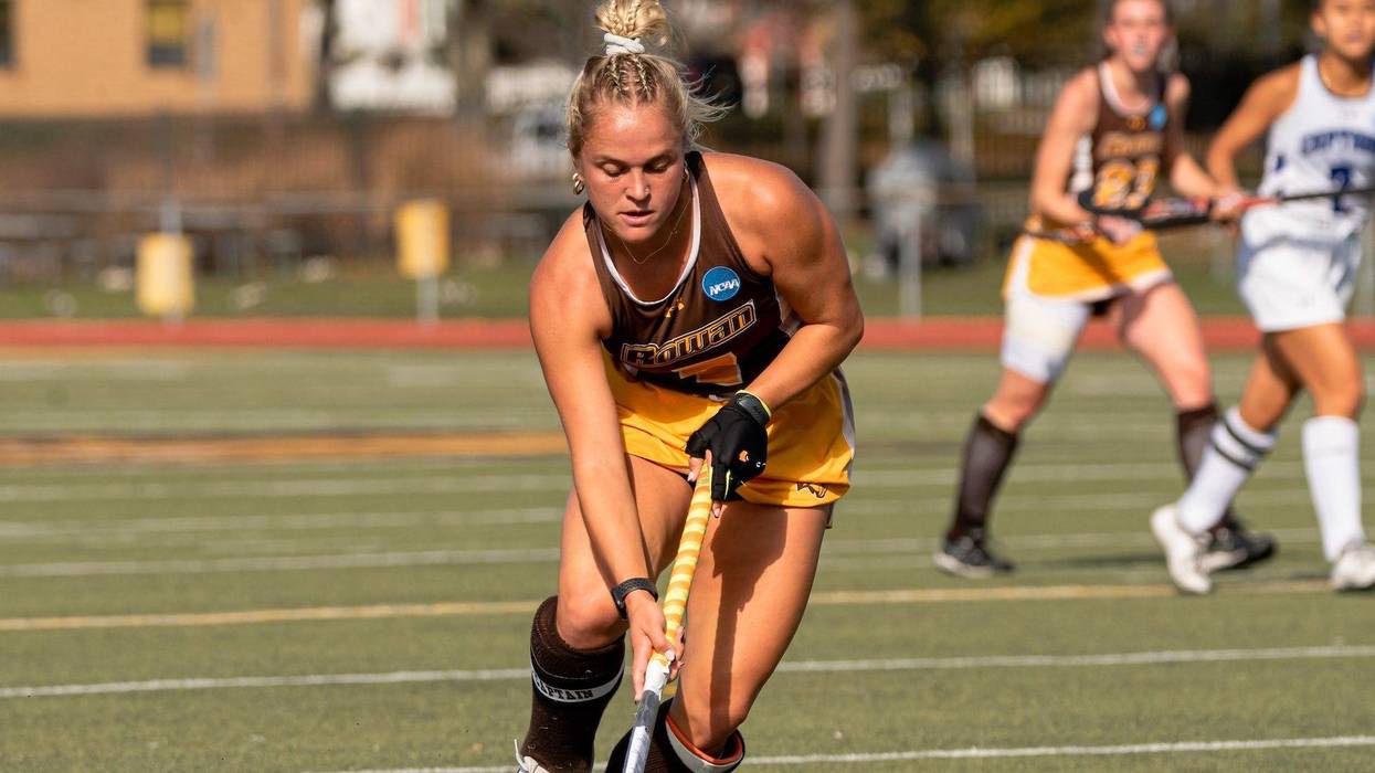 Kristiina Castagnola, field hockey star for Rowan University.