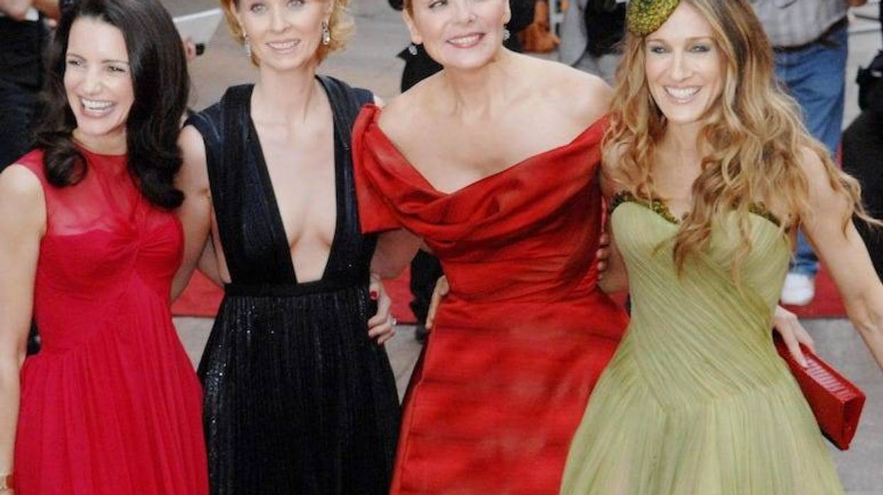 Kristin Davis, Cynthia Nixon, Kim Cattrall, Sarah Jessica Parker, Sex And The City, Movie, Premiere, Red Carpet, 2008