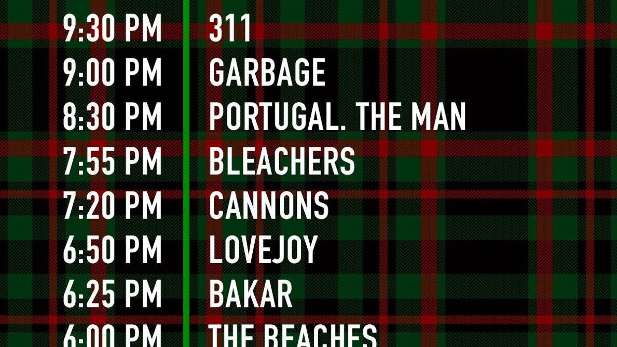KROQ Almost Acoustic Christmas 2023 set times