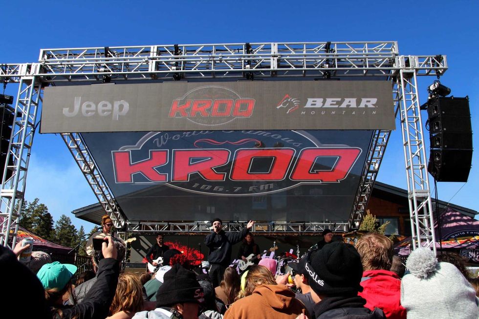 KROQ Storms Bear Mountain