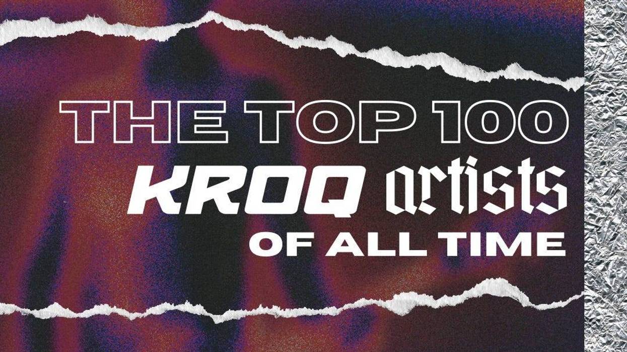 KROQ Top 100 Alternative Artists of All Time