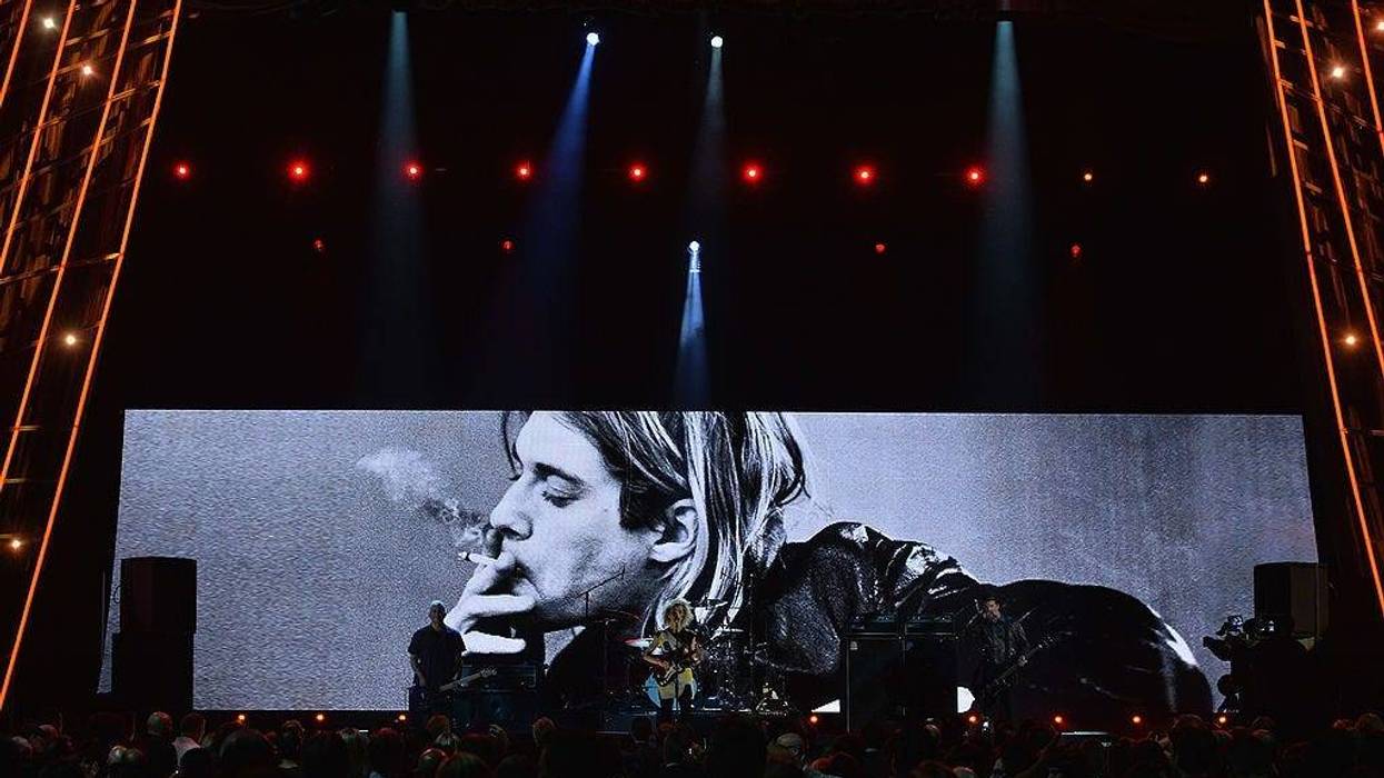 Kurt Cobain backdrop