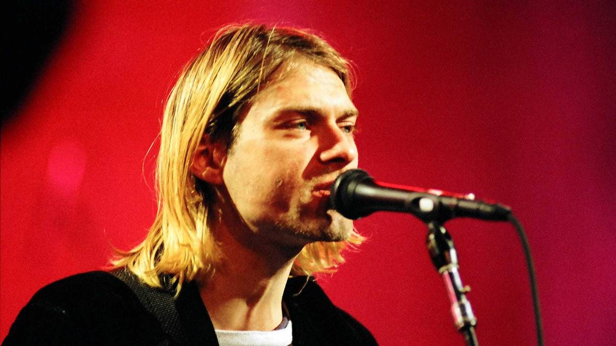 Kurt Cobain of Nirvana