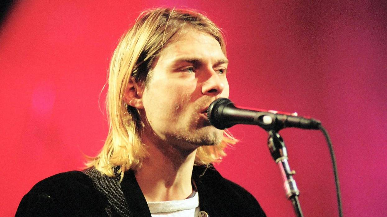 Kurt Cobain of Nirvana