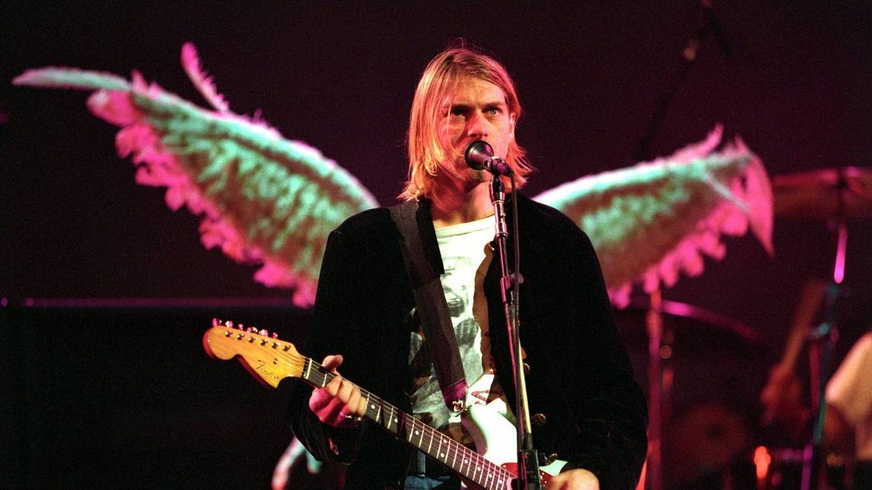 Kurt Cobain of Nirvana
