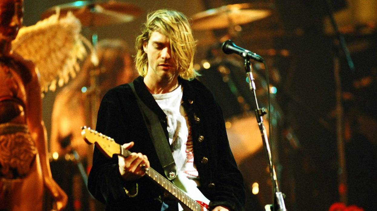 Kurt Cobain of Nirvana
