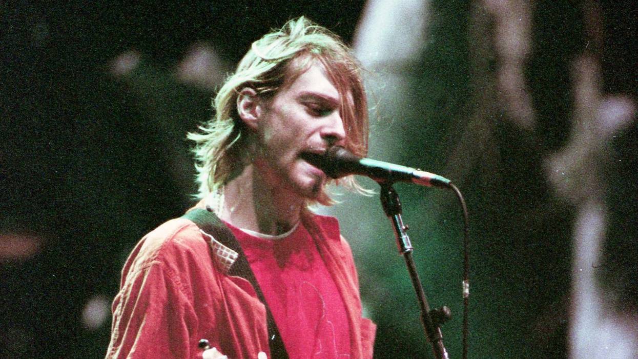 Kurt Cobain of Nirvana