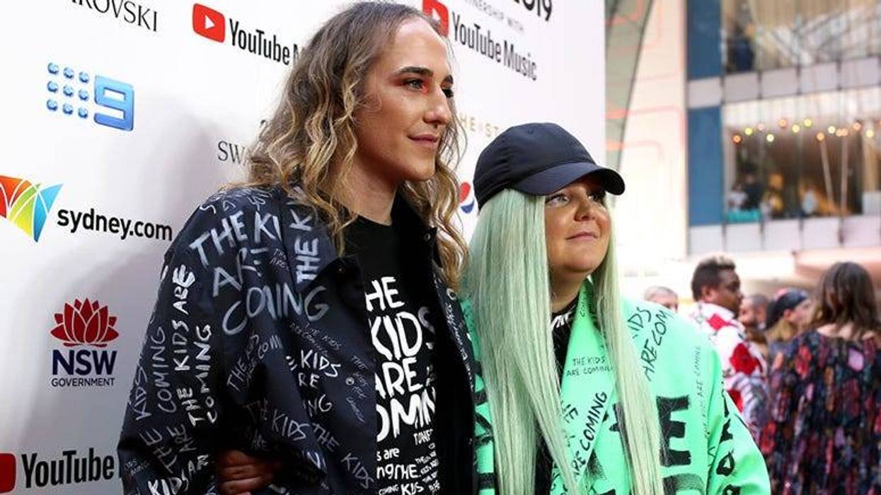 Kurt Harbord and Toni Watson, aka Tones and I