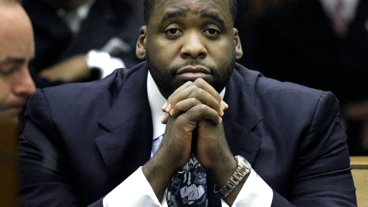 Kwame Kilpatrick in court