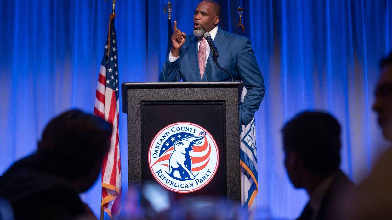 Kwame Kilpatrick speaks at GOP Lincoln Day dinner