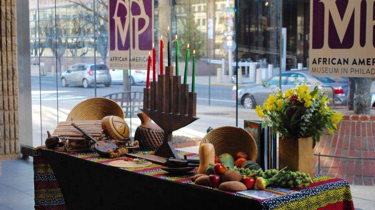 Kwanzaa at the African American Museum in Philadelphia.